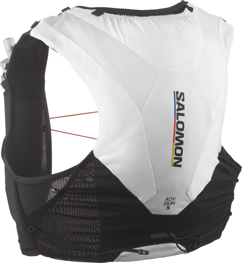 Bilde av Adv Skin 5 Race Flag Black/White