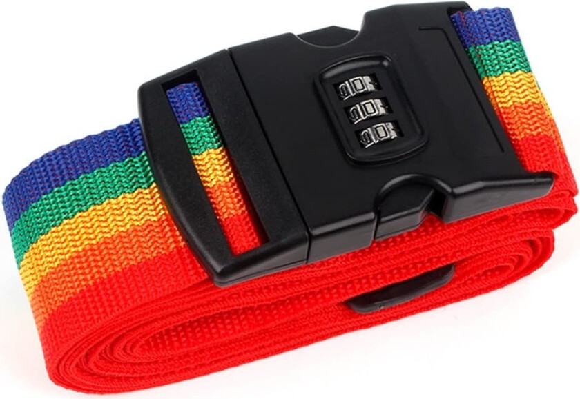 Tyverisikringsstropp for bagasjekoffert Passordsikker lås - Pride