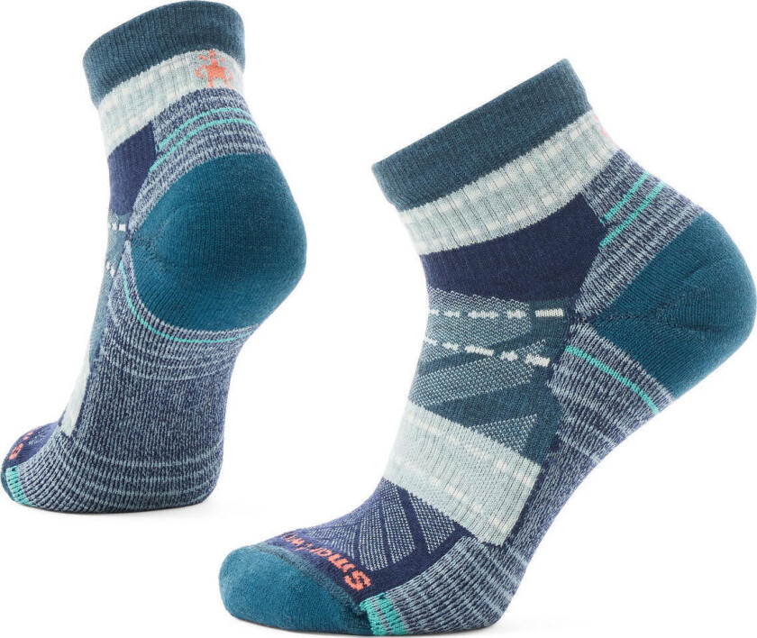 Smartwool Women's Hike Light Cushion Margarita Ankle Socks Frosty Green