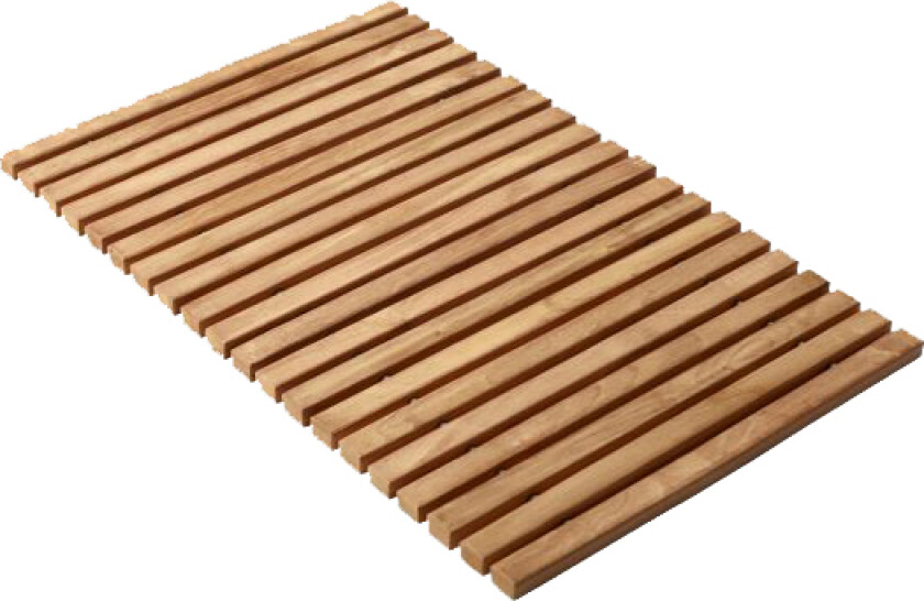 - Badekar Matt 60 x 40 cm - Teakwood