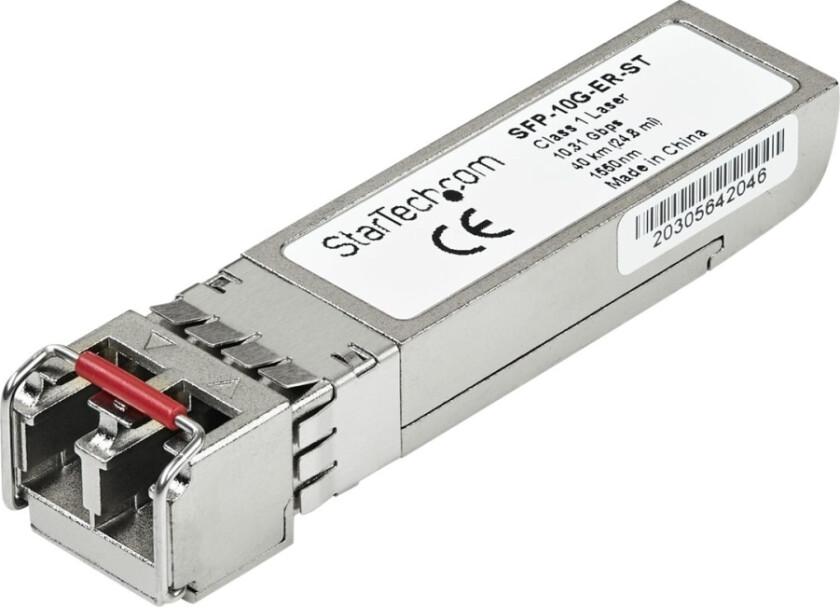 Startech.Com Cisco Sfp-10G-Er Compatible Sfp+ Module - Lifetime Warranty (Sfp10gerst) - Sfp+ Transceivermodul (Tilsvarer: Cisco Sfp-10G-Er) - 10Gbe