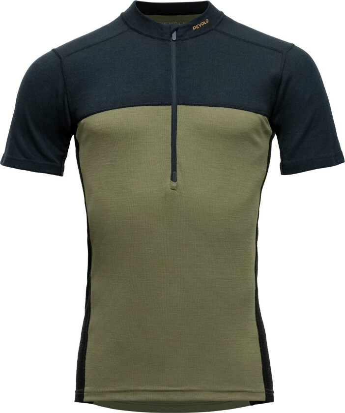 LAUPAREN MERINO 190 ZIP TEE MAN