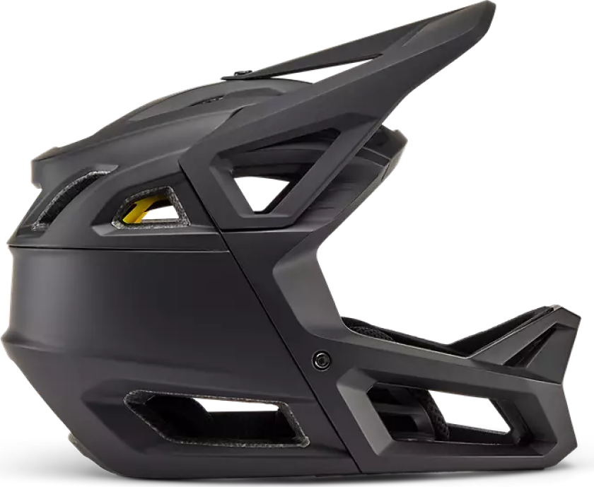 Proframe fullface-hjelm matt sort