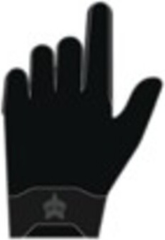 Flexair sykkelhandsker med lange fingere sort