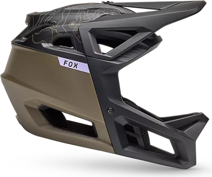 Proframe Frequency fullface-hjelm army grønn