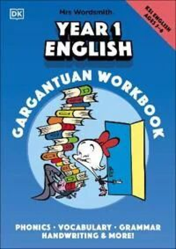 Mrs Wordsmith Year 1 English Gargantuan Workbook, Ages 5-6 (Key Stage 1) av Mrs Wordsmith