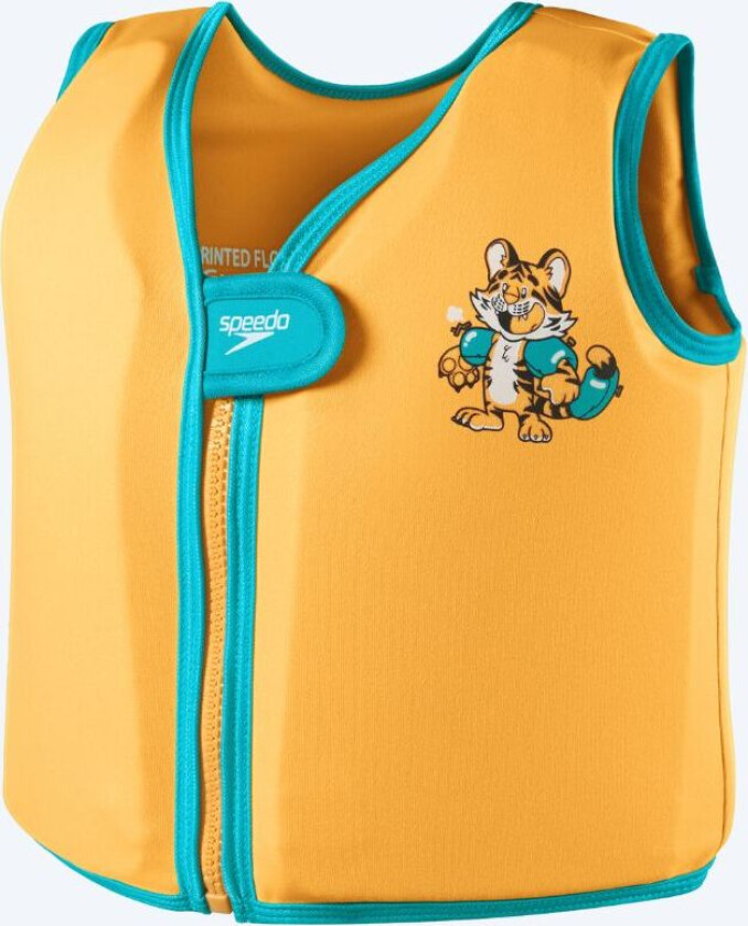 svømmevest til barn - Character Printed - Gul/blå