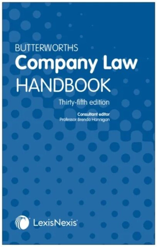 Butterworths Company Law Handbook av Brenda Hannigan