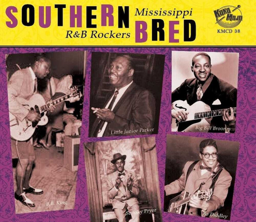 Diverse Artister Southern Bred Mississippi R&b Rockers 5 CD