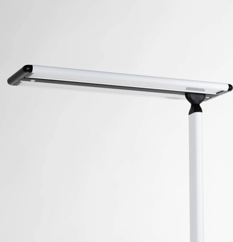 Prios Zyair LED-gulvlampe til kontor hvit 59,7 cm