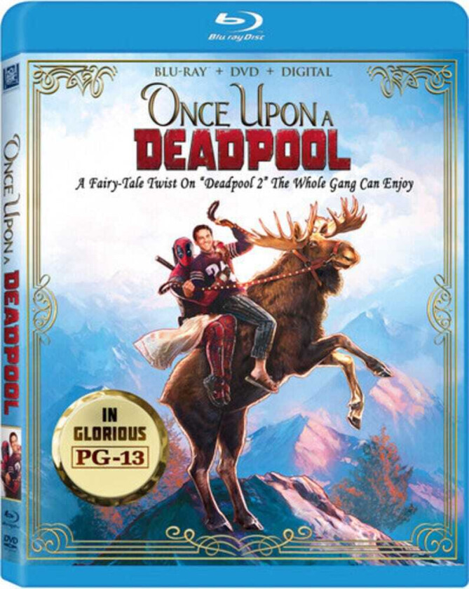 Deadpool 2 Once Upon A Deadpool Bluray