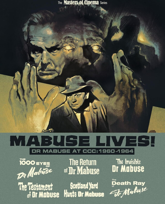 Mabuse Lives! Dr Mabuse At CCC 19601964 Bluray