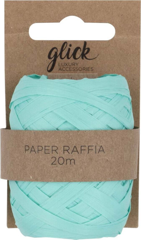 Bilde av Gavebånd Paper Raffia Green 20m