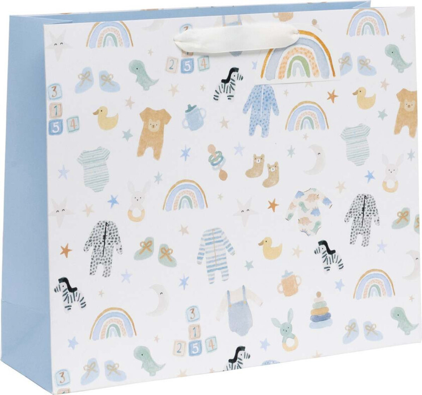 Gavepose Baby Blue Landscape Shopper