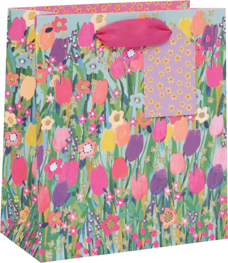 Bilde av Gavepose Medium Tulip Meadow