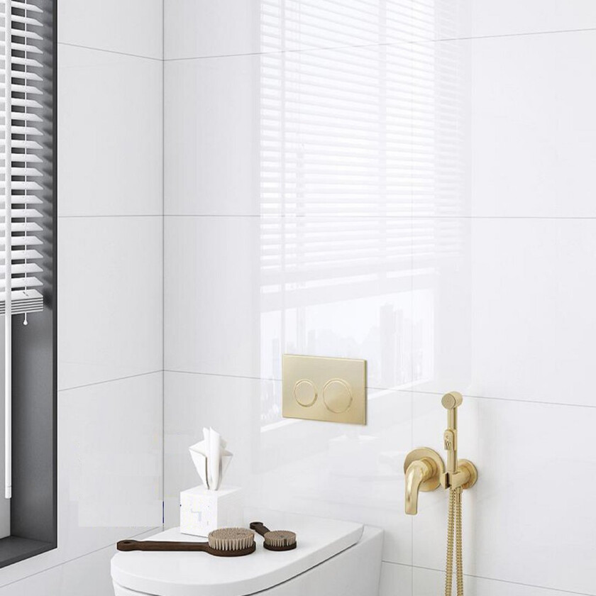WHITE GLOSSY RECTIFIED 30X60