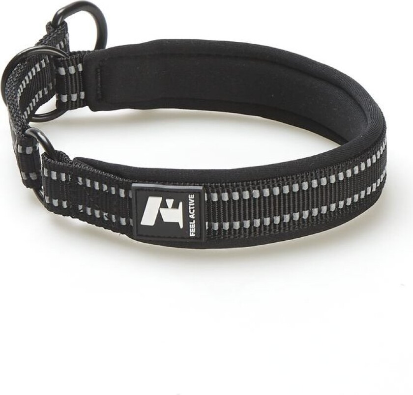 Feel Active Padded Limited Slip Halsbånd Svart (30-40 cm)