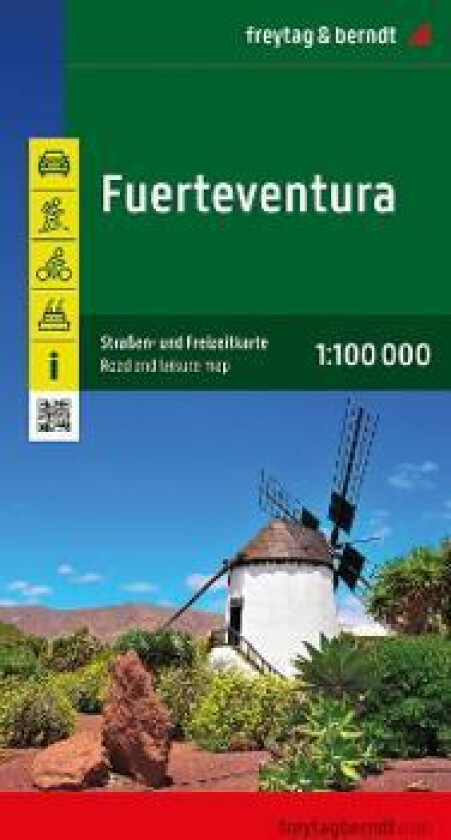 Fuerteventura Road and Leisure Map