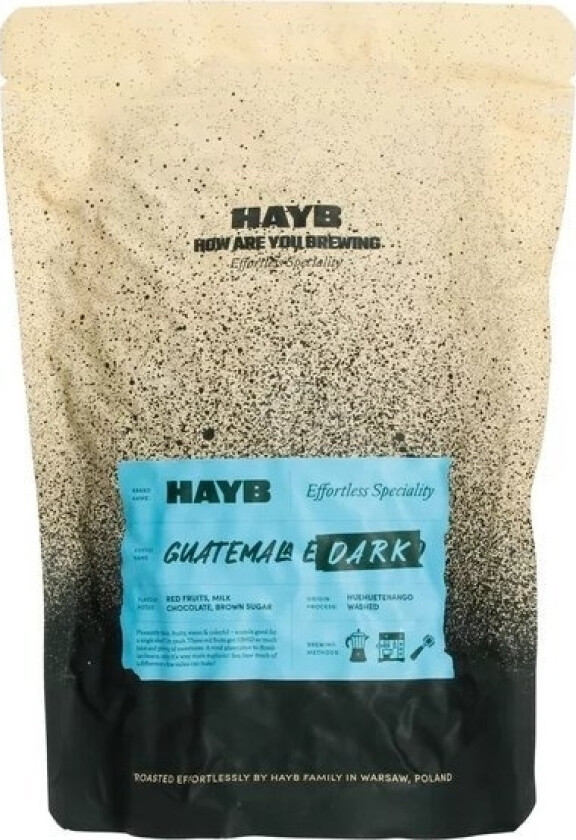 Hayb Hayb Kaffebønner - Guatemala Mørk Espresso 250G