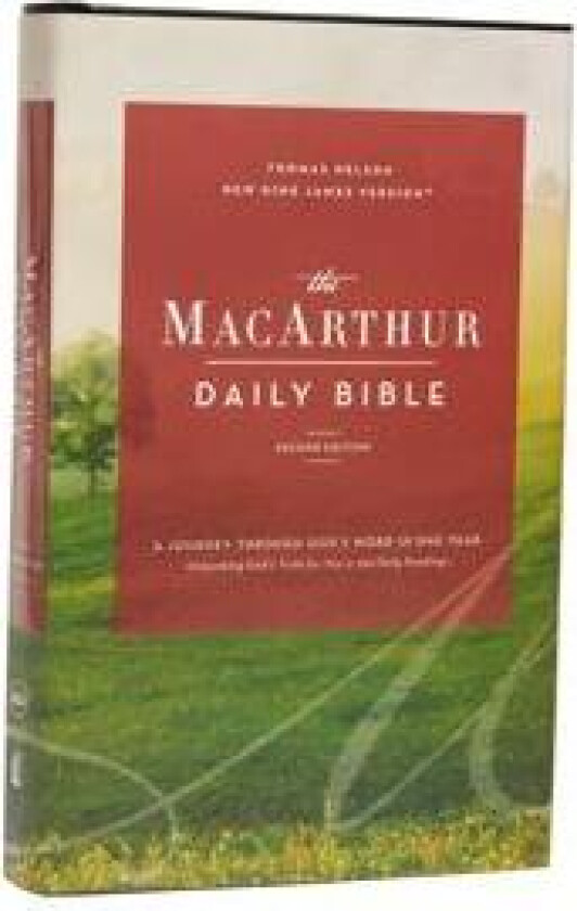 The NKJV, MacArthur Daily Bible, 2nd Edition, Hardcover, Comfort Print