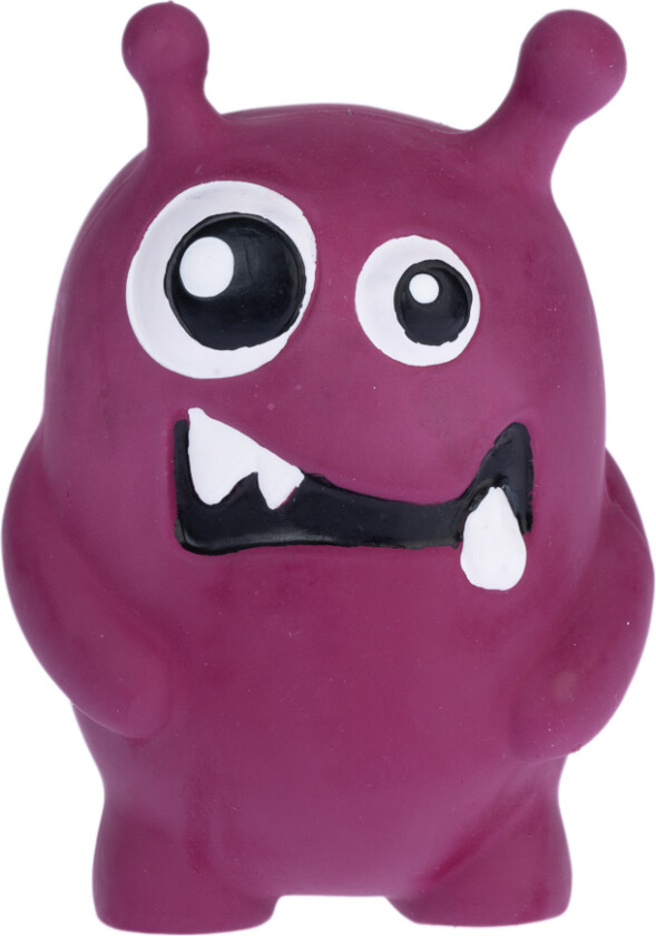 hundeleke av lateksmonster - L 12 x B 9 x H 6 cm