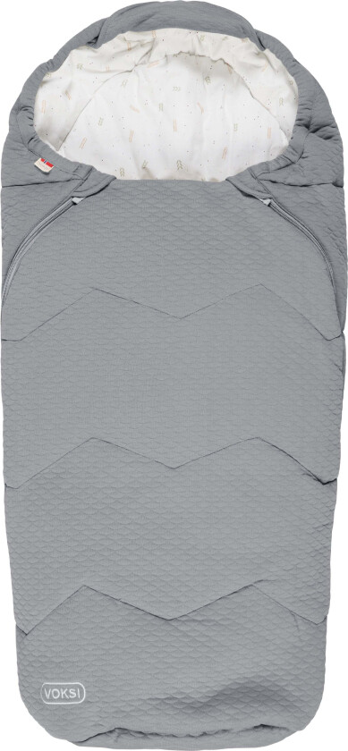 Bilde av Breeze Light Vognpose, Grey Fields -  Sommervognposer - 100% Bomull