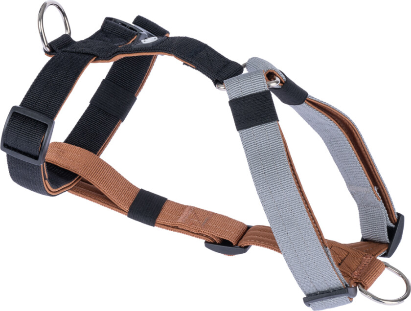 Spirit Hundesele Multi Ring - Størrelse M: ca. 50 - 66 cm brystomkrets