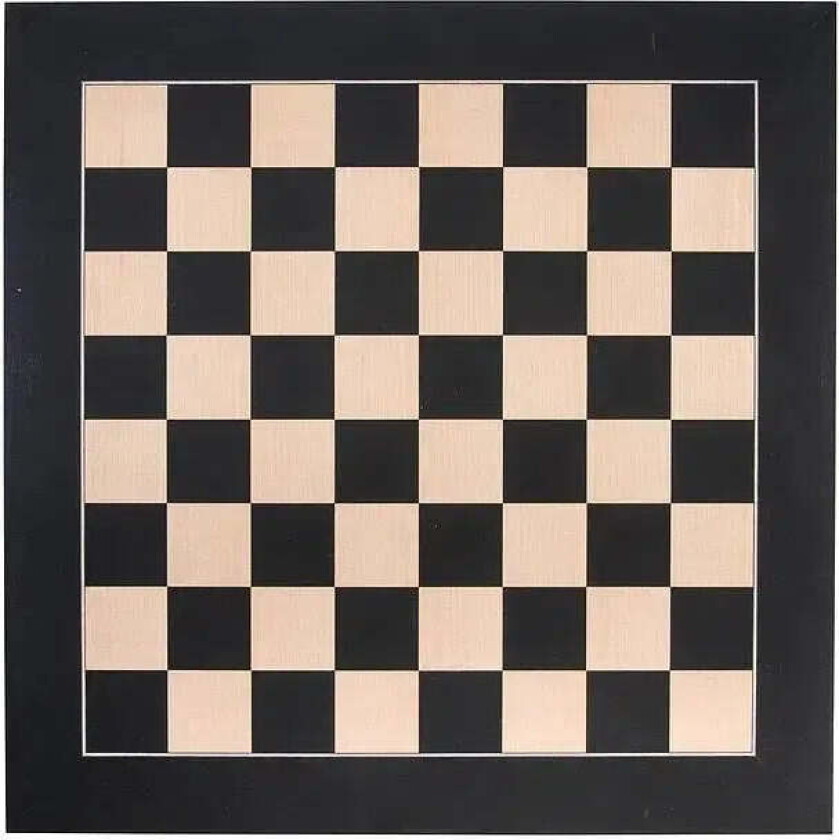 Sjakkbrett | Sort lønn | 40x40cm