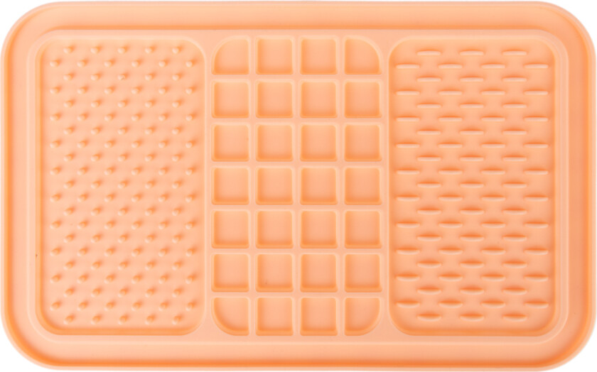 slikkematte med sugekopper - L 29 x B 18 x H 1 cm