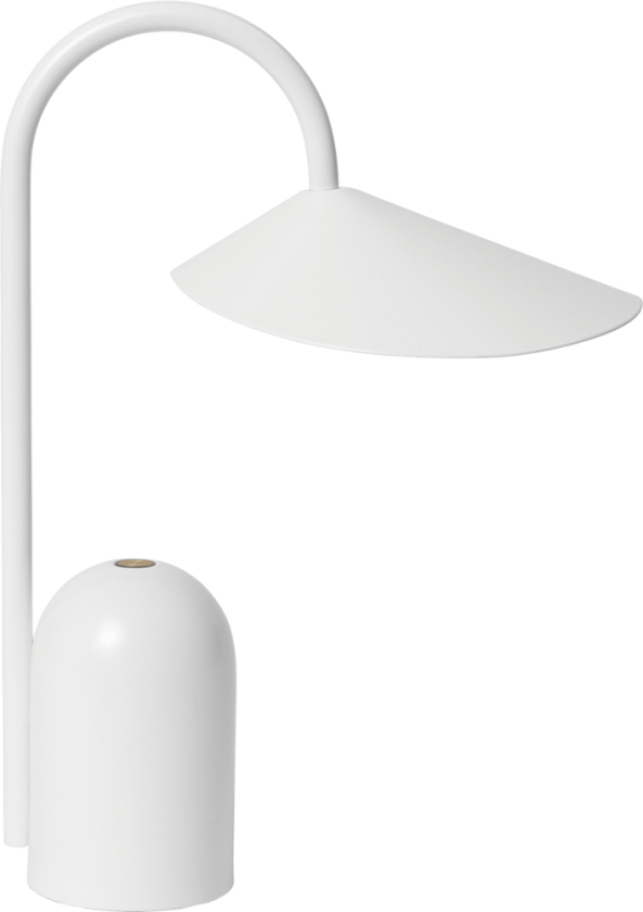 Arum bærbar lampe White