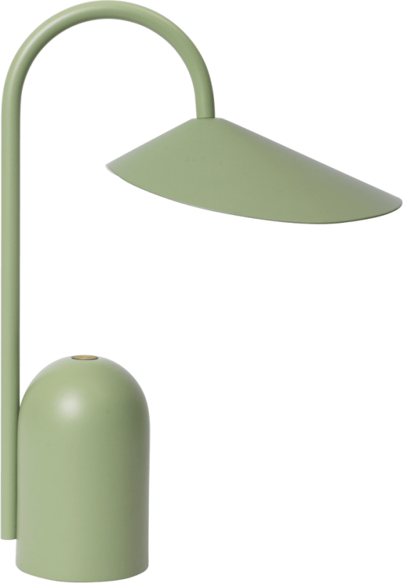 Arum bærbar lampe Tea Green