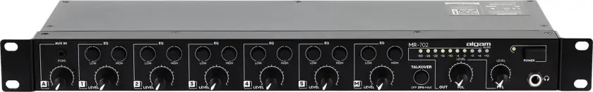 Algam Audio MR-702 Rackmonterbar mikser 7 kanaler