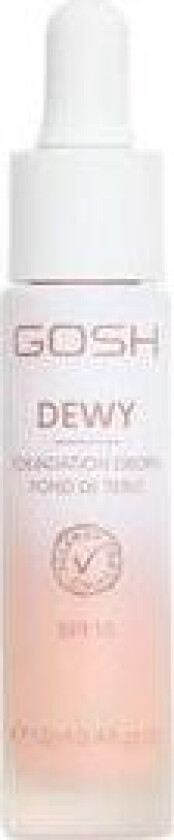 GOSH Copenhagen GOSH DEWY Foundation Drops - Flere farver