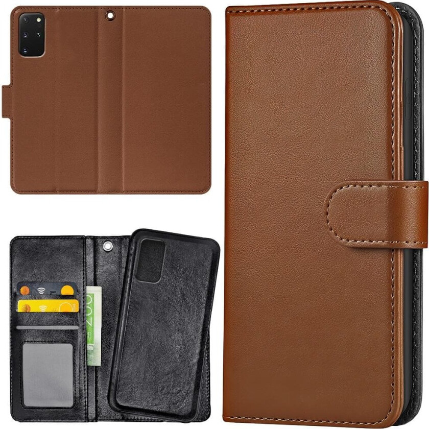 Samsung Galaxy S20 Plus - Lommebok Deksel Brun