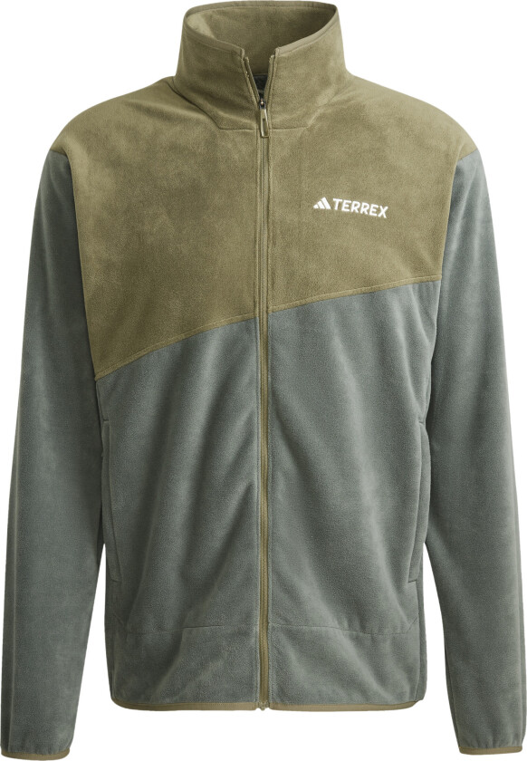 Men's Terrex Multi Full-ZIP Fleece Jacket Legend Ivy/Olive Strata