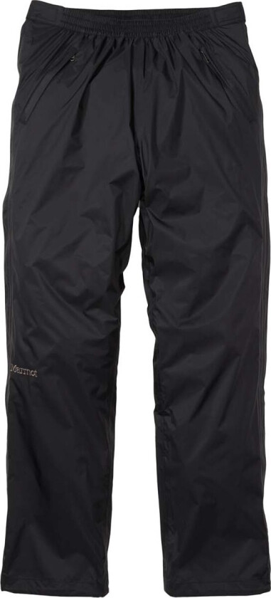 Precip Eco Full Zip Pant Long Black