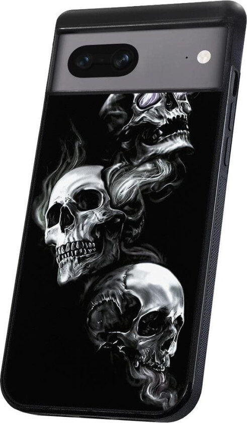 Google Pixel 7 - Deksel/Mobildeksel Skulls