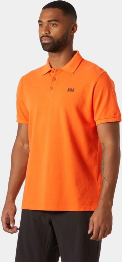 Herre Transat Bomull Korte Ermer Polo Skjorte Oransje M OransjeM