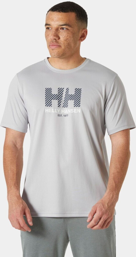 Men's HH Tech Graphic T-shirt 2.0 Grå 2xl Grønn2XL