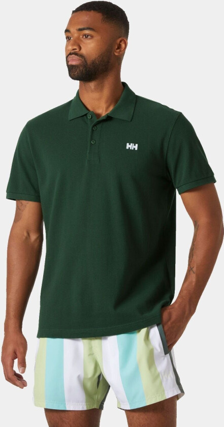 Herre Transat Bomull Korte Ermer Polo Skjorte Grønn XL GrønnXL