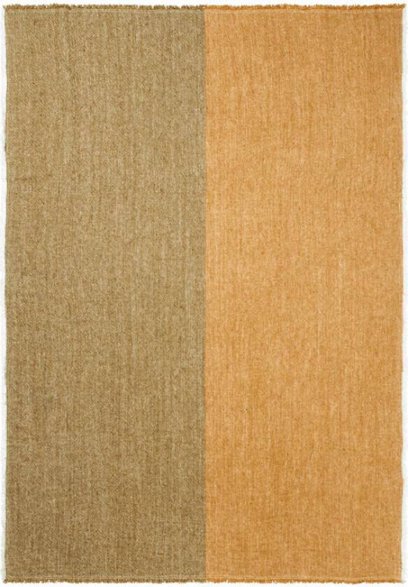 Ferm Living - Pila Pledd Khaki/Aged Gold