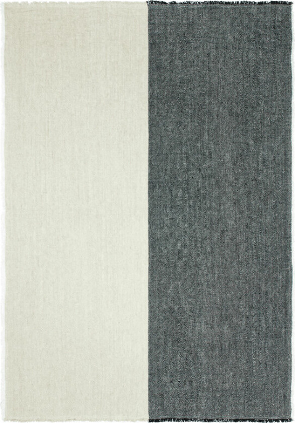 Ferm Living - Pila Pledd Black/Elm Green