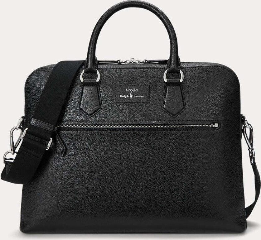 PEBBLED LEATHER COMMUTER BAG Sort