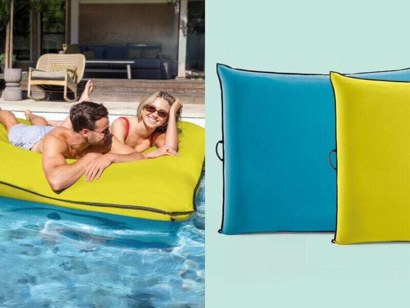 Uppblåsbar bademadrass luxe lounge fra Intex