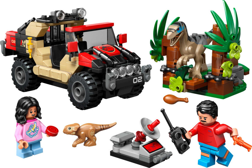Jurassic World 76972 Raptor Off-Road Escape