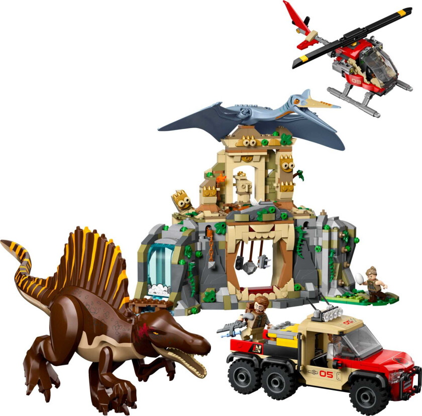 Jurassic World 76976 Spinosaurus & Quetzalcoatlus Air Mission