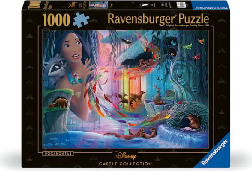 Disney Castle Pocahontas Puslespill 1000 brikker, Ravensburger