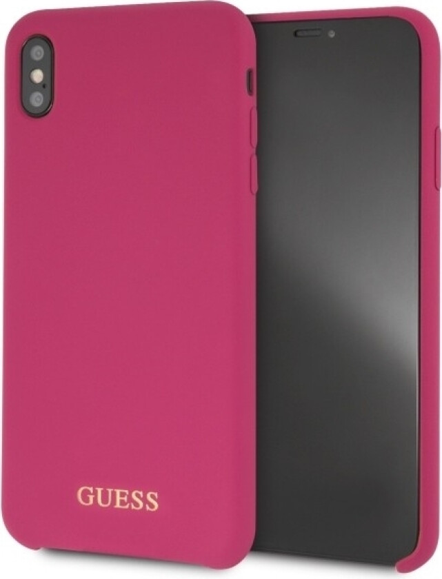 Guhci65lsglpi Iphone Xs Max Pink /Pink Hard Case Silicone
