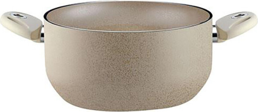 Uniquum Perla gryte m/2 håndtak (Ø24cm) Beige