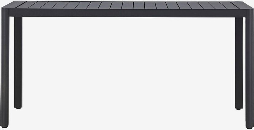 Giardini Rektangulært spisebord, Svart